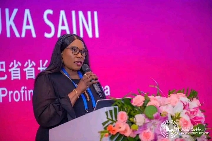 FORUM ÉCONOMIQUE RDC-CHINE: LA GOUVERNEURE FIFI MA...