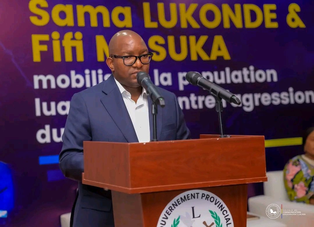 LUALABA: SAMA LUKONDE MOBILISE À KOLWEZI AVEC LA G...