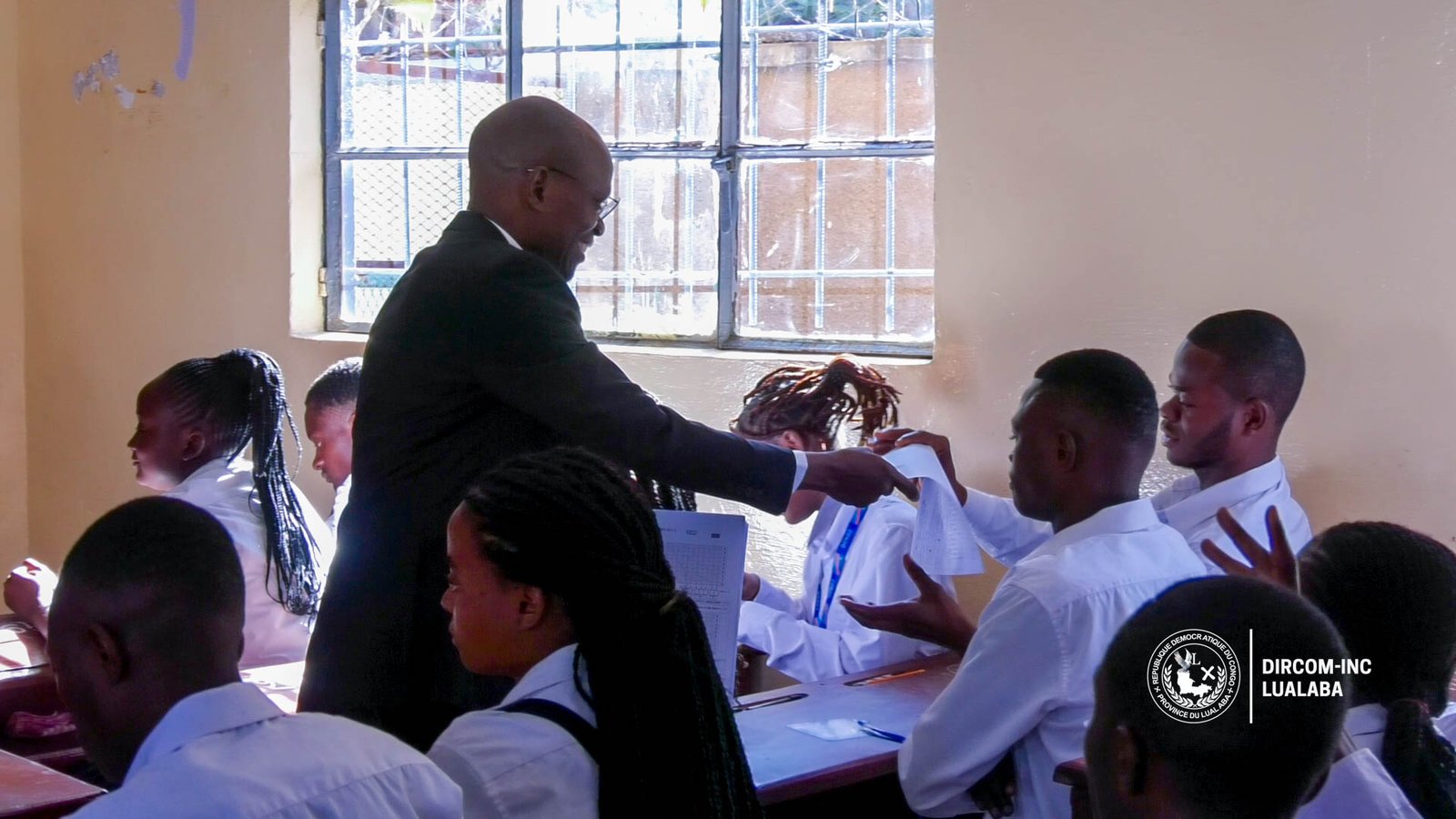 EXETAT 2023-2024: LE VICE-MINISTRE DE L'ÉDUCATION NATIONALE LANCE LA SESSION ORDINAIRE À KOLWEZI