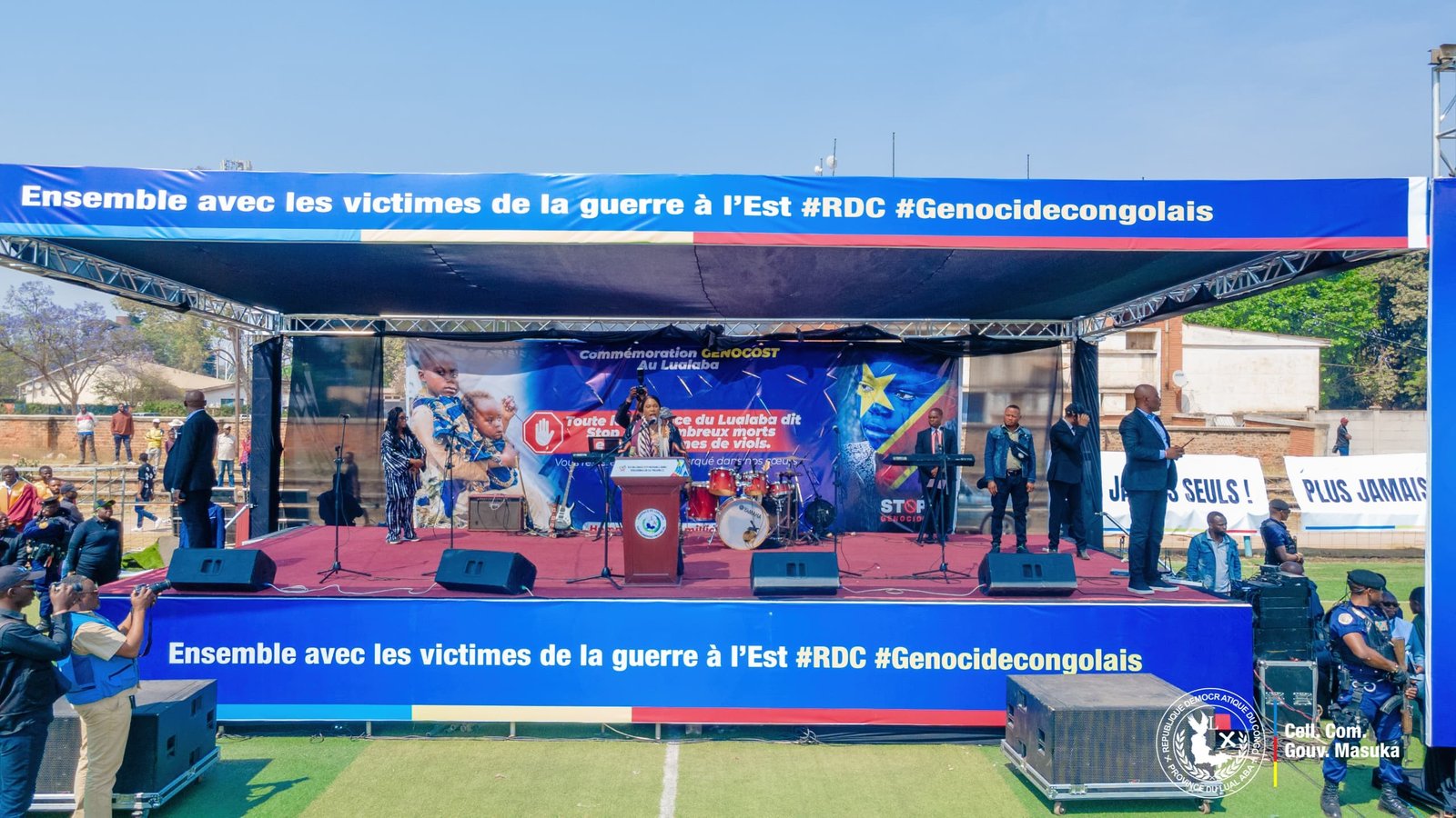 2 AOÛT 2024 GENOCOST AU LUALABA : Fifi MASUKA Mobilise sa population pour la cause