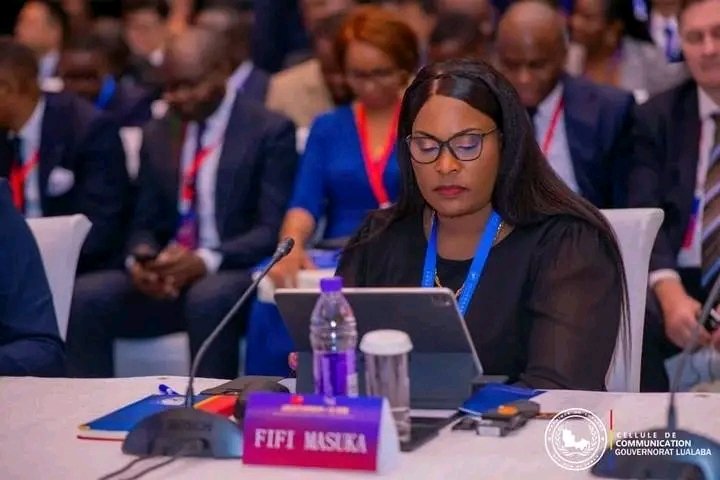 FORUM ÉCONOMIQUE RDC-CHINE: LA GOUVERNEURE FIFI MASUKA PARLE DES OPPORTUNITÉS D'INVESTISSEMENT AU LUALABA.