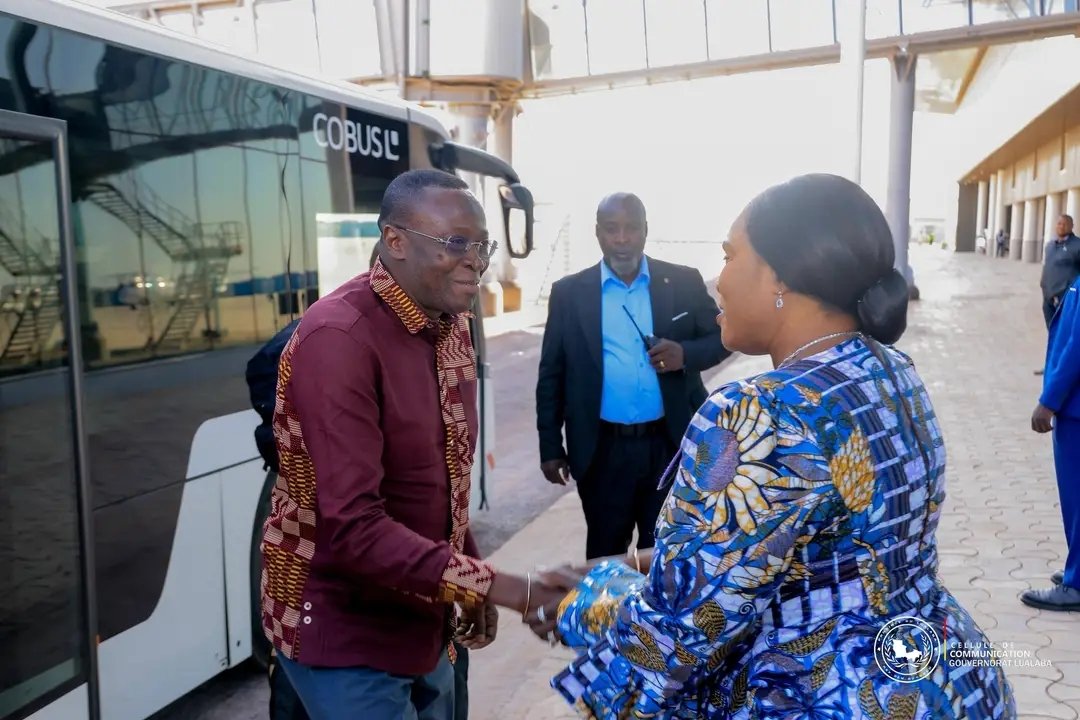 LUALABA : ÉCONOMIE : 7e ÉDITION KATANGA BUSINESS MEETING, LA GOUVERNEURE FIFI MASUKA ACCUEILLE LE VICE-PREMIER MINISTRE, ET MINISTRE DE  L’ÉCONOMIE NATIONALE POUR REPRÉSENTER MADAME LA 1ere MINISTRE