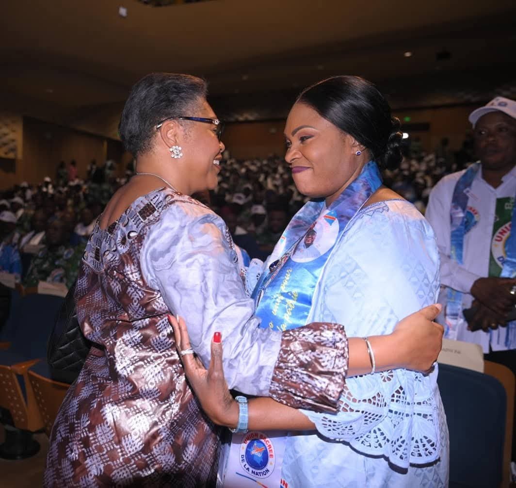 2e CONGRÈS DE L’UNION SACRÉE : Fifi MASUKA MARQUE SA PARTICIPATION EN TÊTE D’UNE FORTE DÉLÉGATION